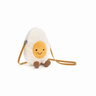 Jellycat Amuseables Happy Boiled Egg Bag USA | 43986VSPD